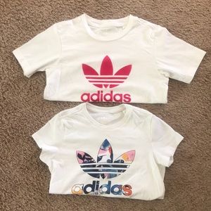 Girls adidas shirt pack